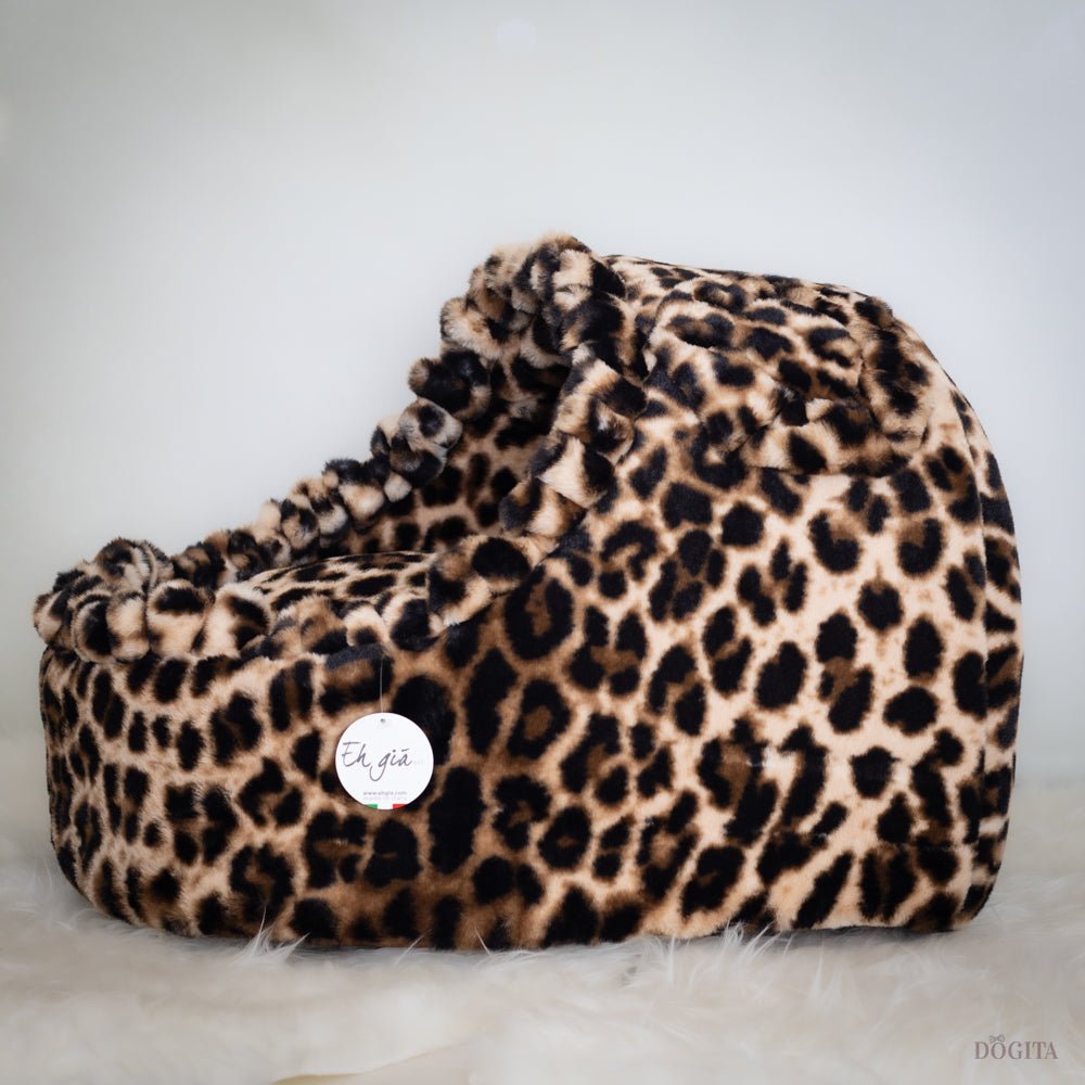 Home Iglo Hondenbed Leopard - Eh Gia