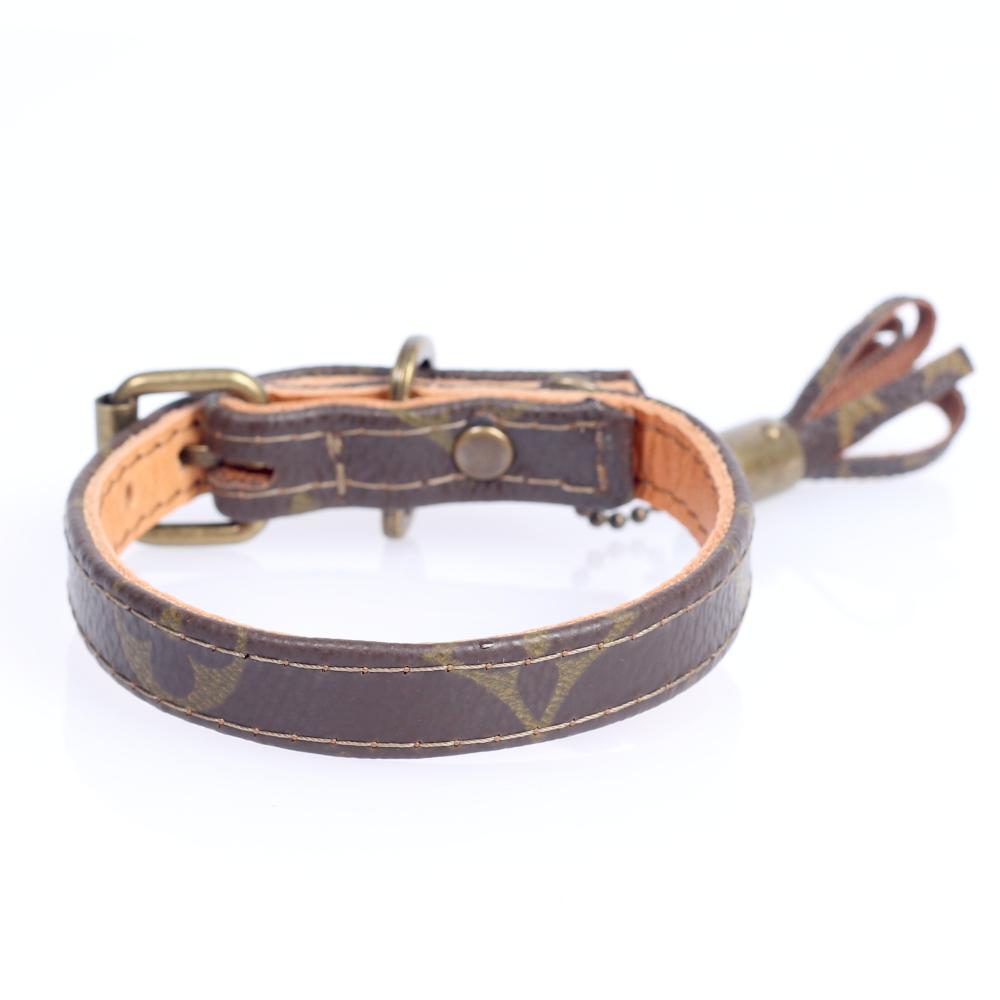 21/24 Handmade Limited Edition Halsband from vintage Louis Vuitton bag –