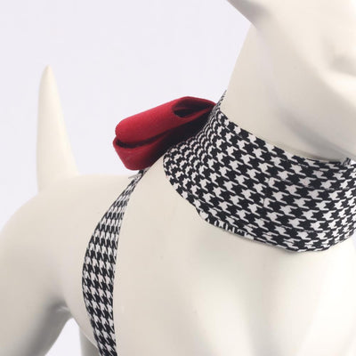 Black and White Red Hound Tuigje - Susan Lanci Designs