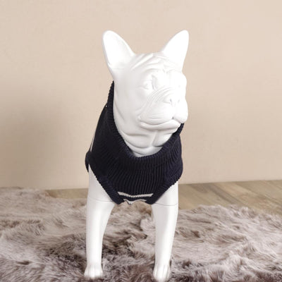 Bulldog Marine Sweater Gwendal - Milk & Pepper