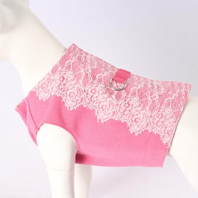 Classy Pink Lace Jas/Tuigje in Rose - Mon Bonbon Milano