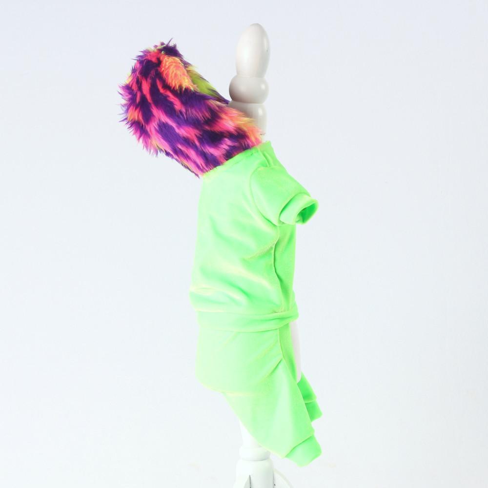 Courtney Fluo Trui in Groen - Inamorada