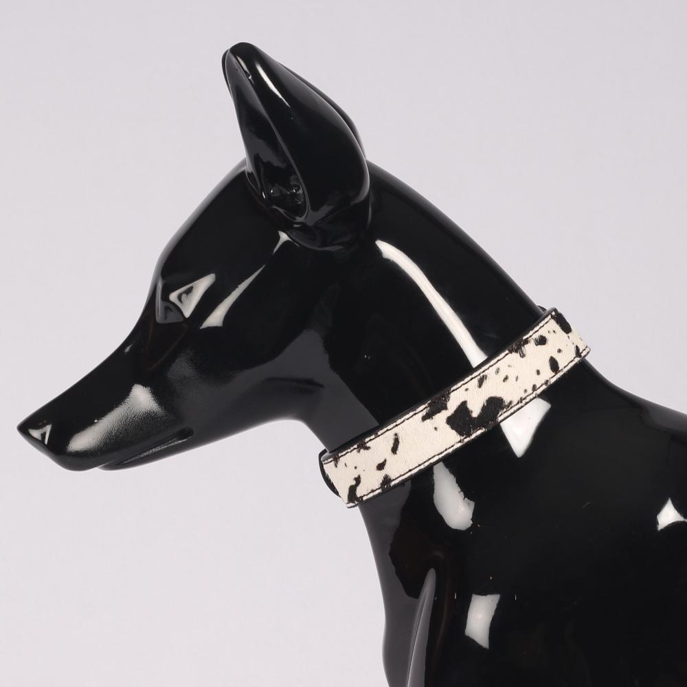 Dalmatier Halsband in Zwart Wit - Milk & Pepper