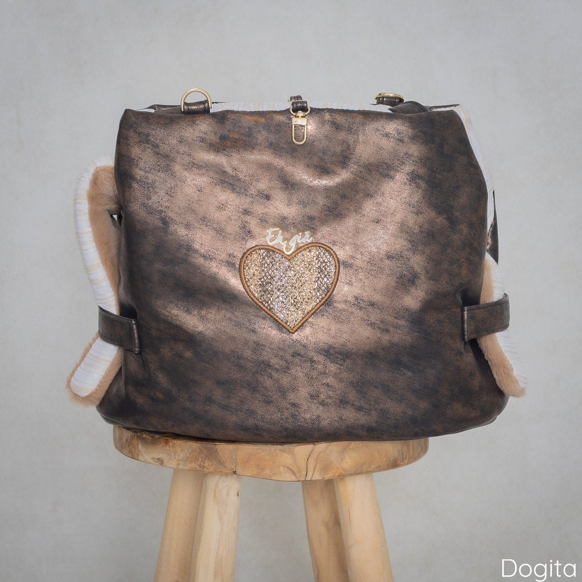 Fair Bag Heart Schoudertas - Eh Gia