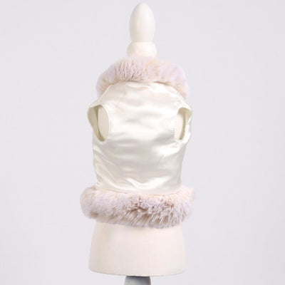 Furry Furry Off White Swarovski Tuigje/Jas - Mon Bonbon Milano