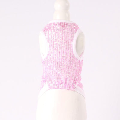 Glitter Pink Party Top - Mon Bonbon Milano