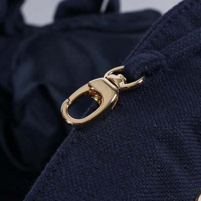 Gold Wave Tas in Navy Blauw - Mon Bonbon Milano