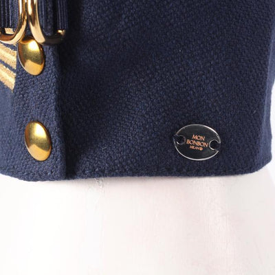 Gold Wave Tuigje/Jas in Navy Blauw - Mon Bonbon Milano