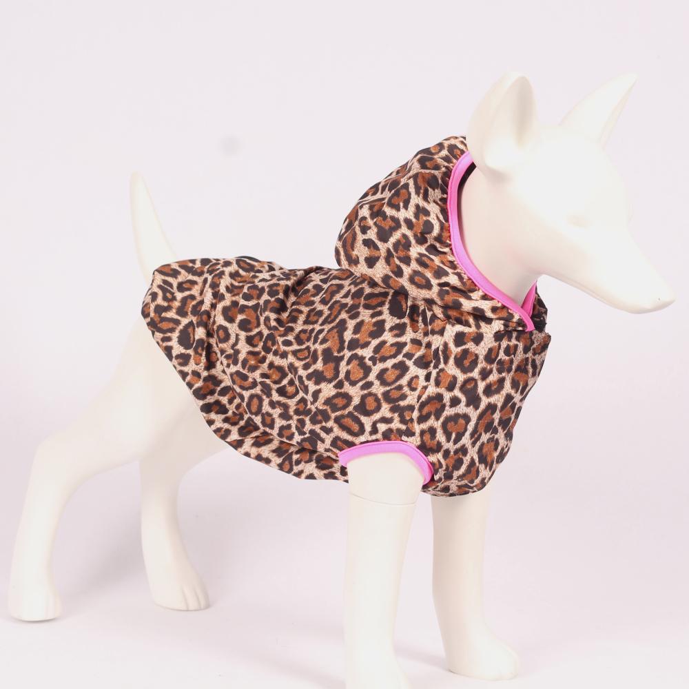 I love my dog Regenjasje (zomer) Leopard/Pink - I Love My Dog