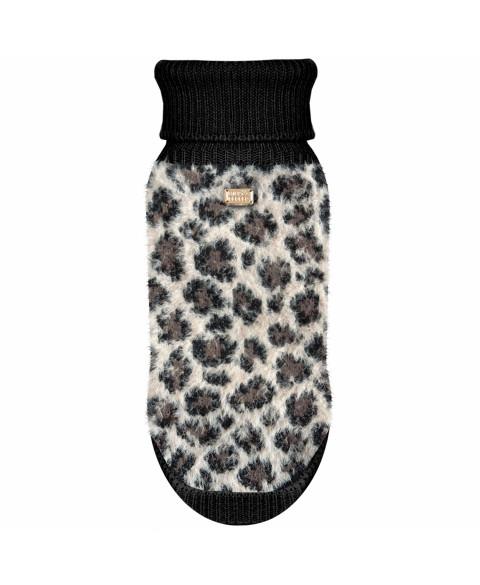 Kavango Trui in Leopard - Milk & Pepper