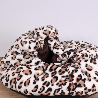 Leopard Cosy Hondenbed Bruin - O Lala Pets