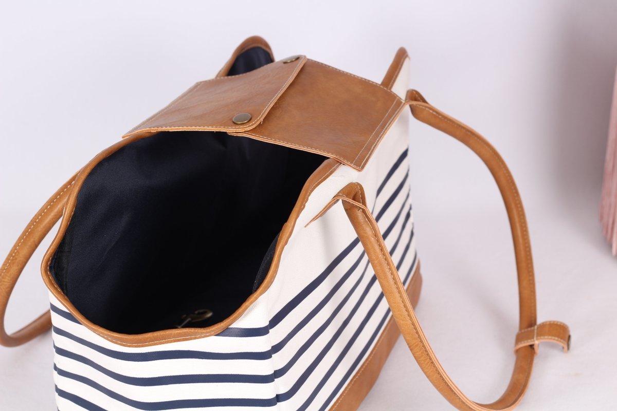 Matelot Marine Tas in Navy White - Milk & Pepper