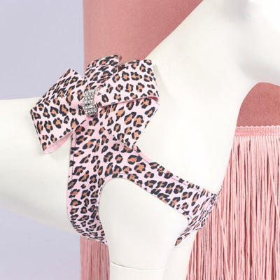 Pink Leopard Swarovski Step In Tuigje - Susan Lanci Designs