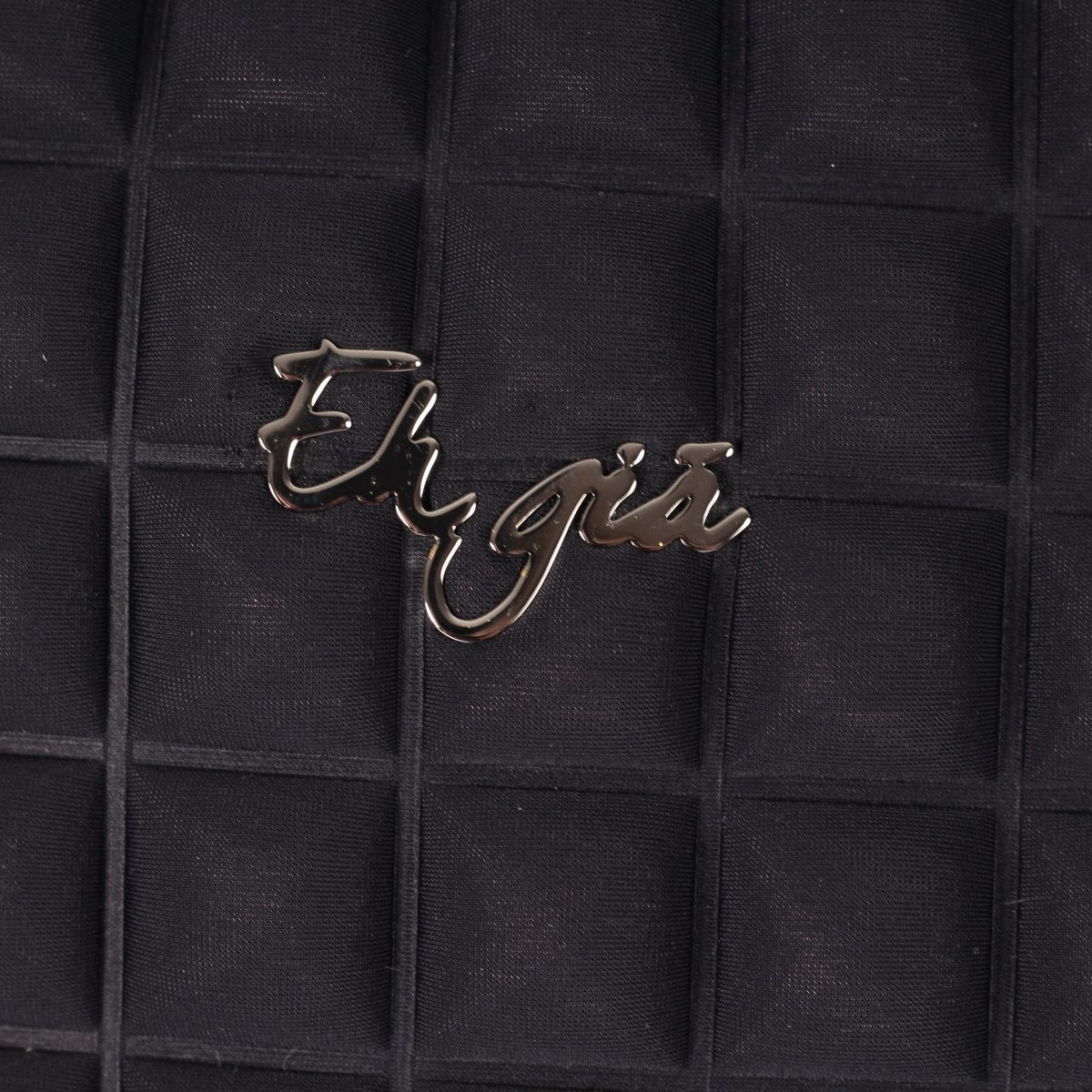 Soft Glitter Bow Tas in Zwart - Eh Gia