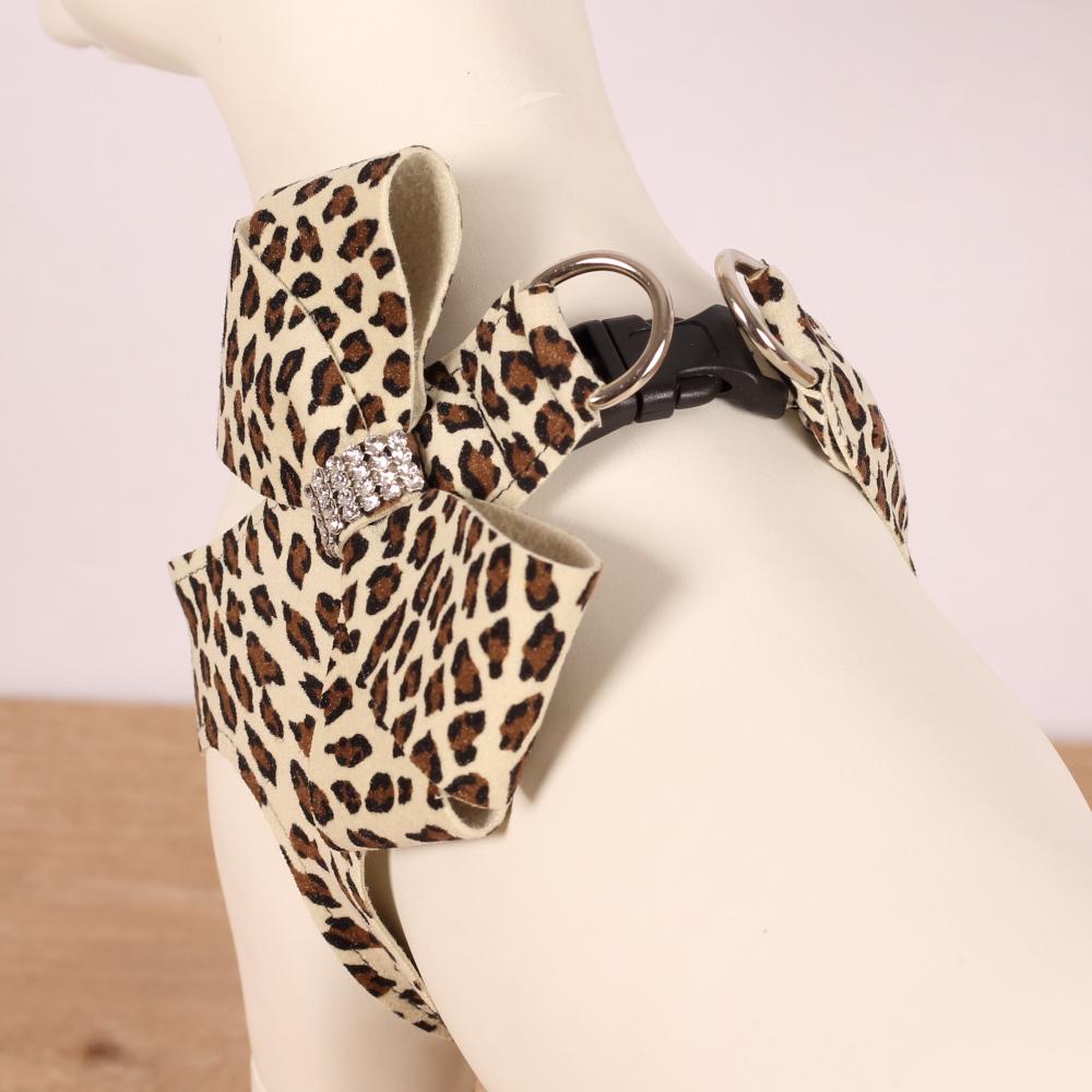 Step-In Leopard met Strik & Swarovski`s - Susan Lanci Designs