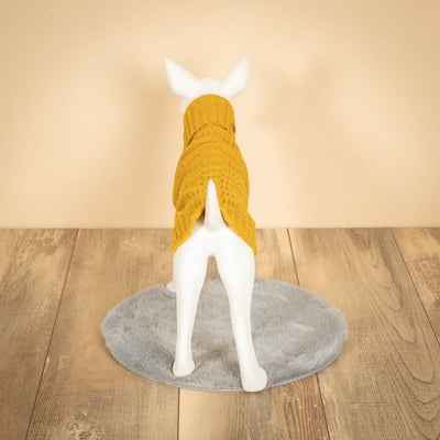 Teckel Sweater Mustard George - Dogita.nl