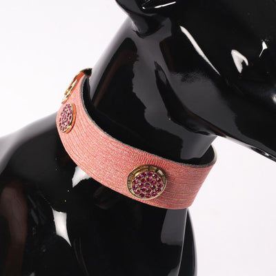 Think Pink Halsband - DogitaNL