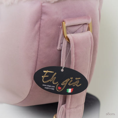 Walking Bag Velvet Pink - Eh Gia