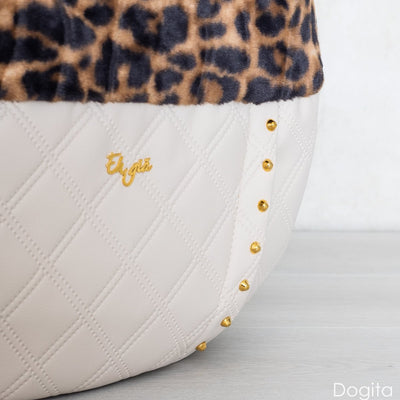 Walking bag wit/leopard - Ehgia