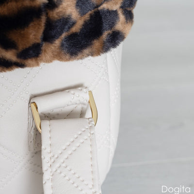 Walking bag wit/leopard - Ehgia