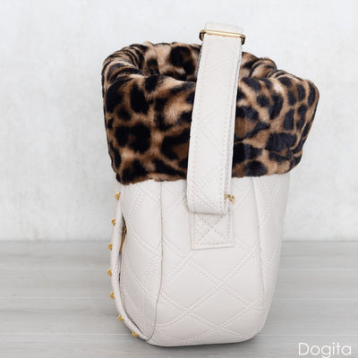 Walking bag wit/leopard - Ehgia