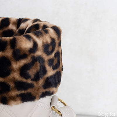 Walking bag wit/leopard - Ehgia